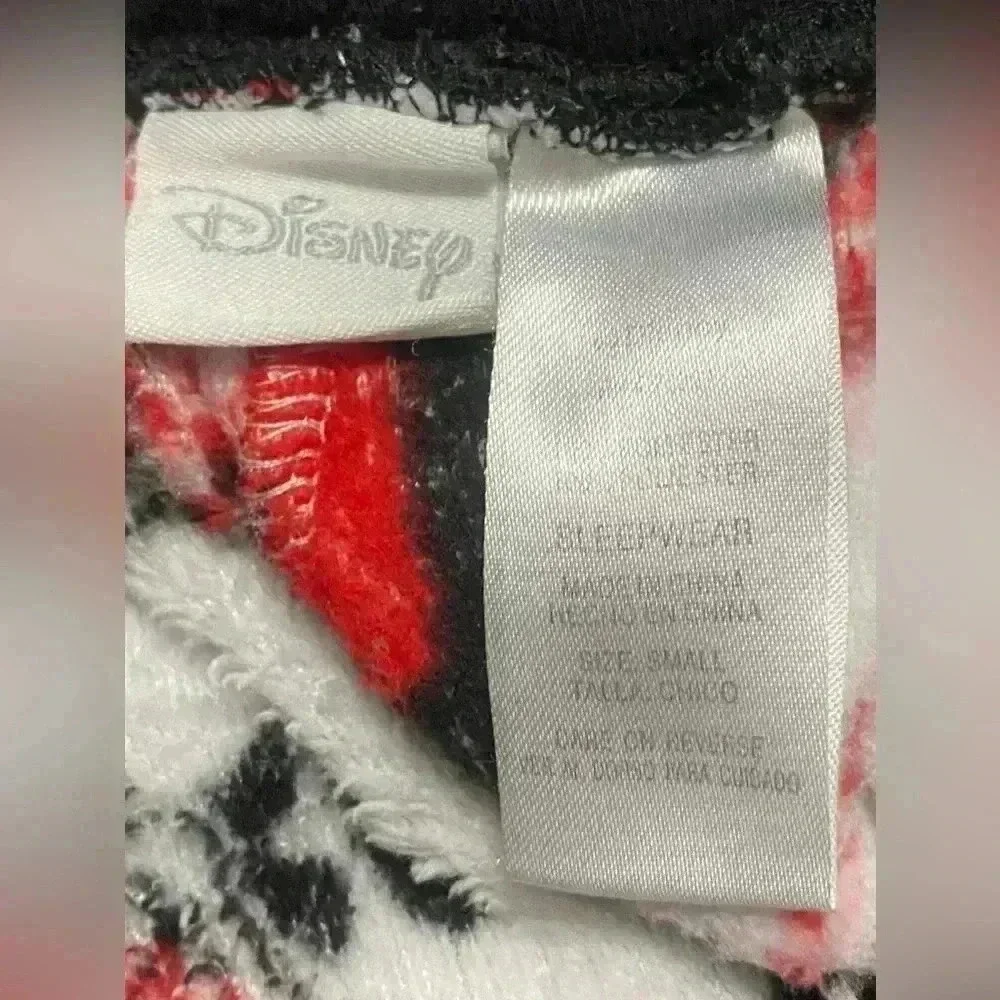 Disney Sleep Wear Fuzzy Pajama Bottoms Mickey Mouse Size Small